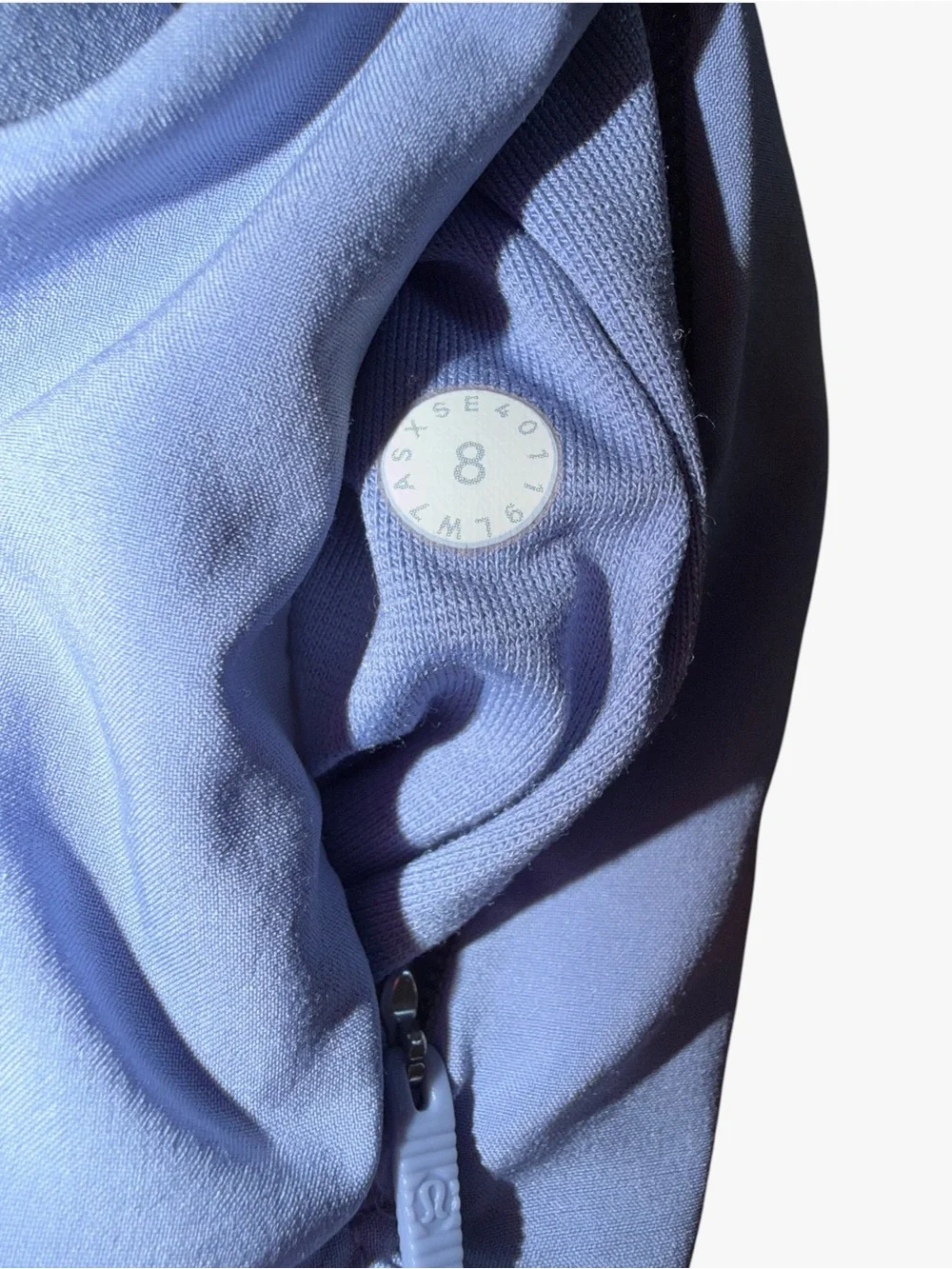 lululemon athletica Light Lavender Athletic Shorts with Drawstring